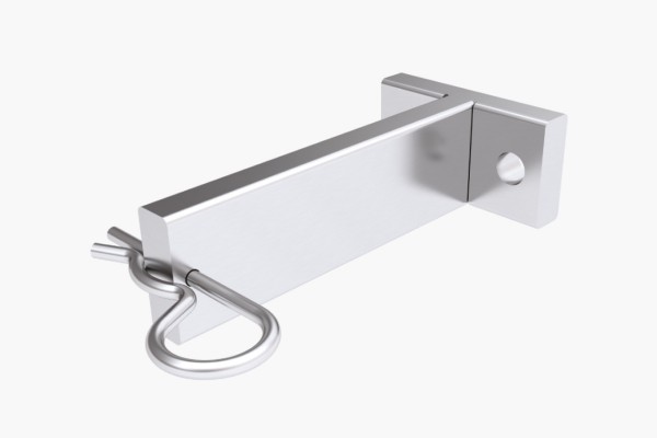 Lokhen Hemmschuh-Halter Aluminium